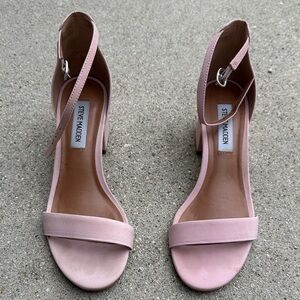 Steve Madden Blush Pink Heeled Sandals